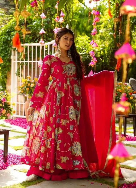 Ssc 699 Heavy Faux Georgette Embroidery Work Readymade Dress Wholesalers In Delhi